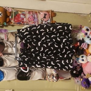 Hot topic bat skater skirt 2X